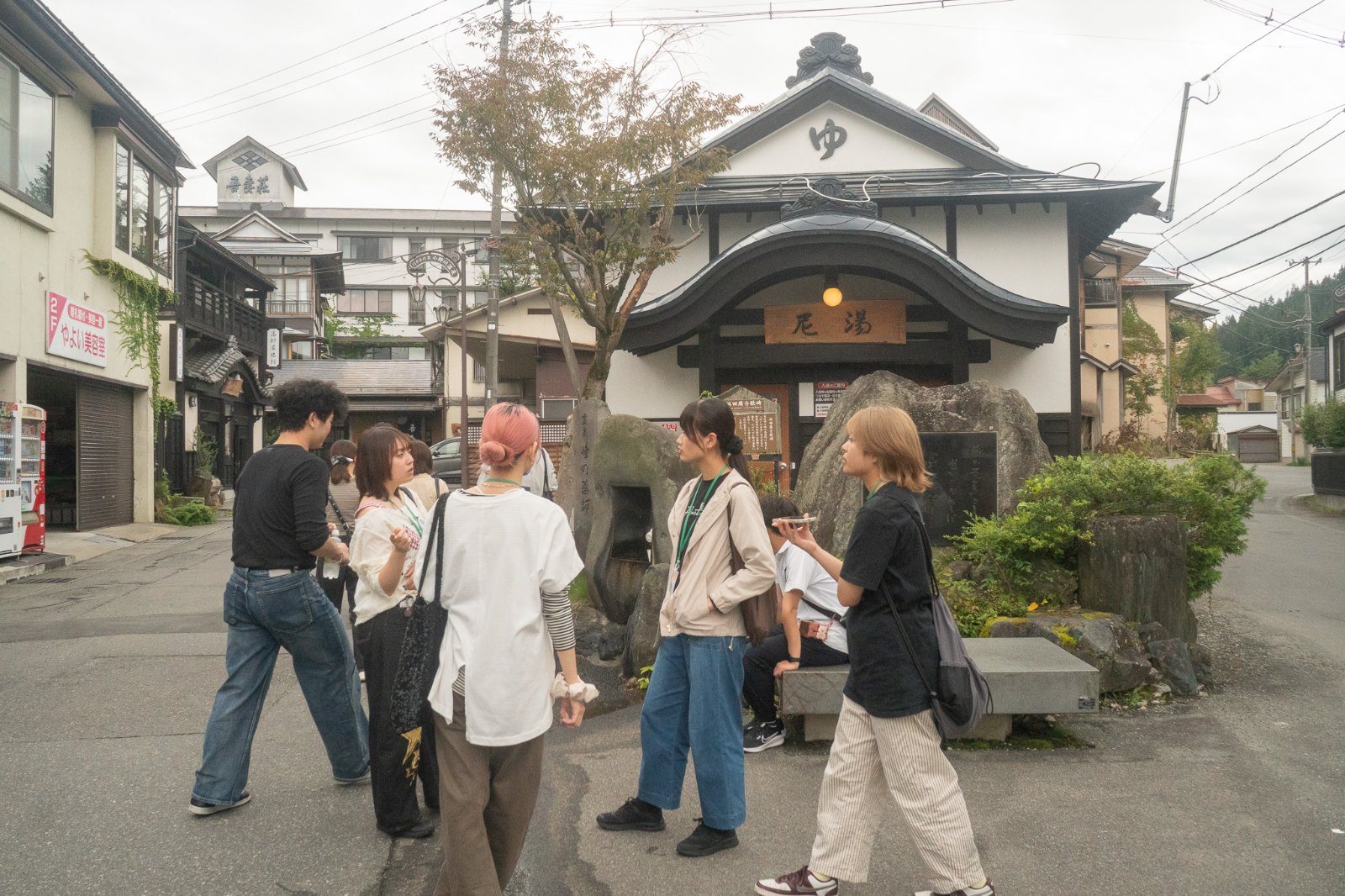 小野川温泉の街並み